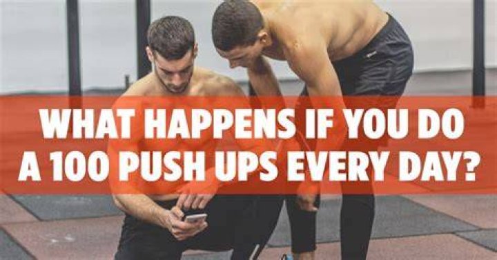 Does 100 push ups a day do anything?