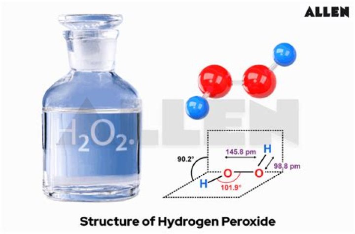 Does hydrogen peroxide have a high vapor pressure?