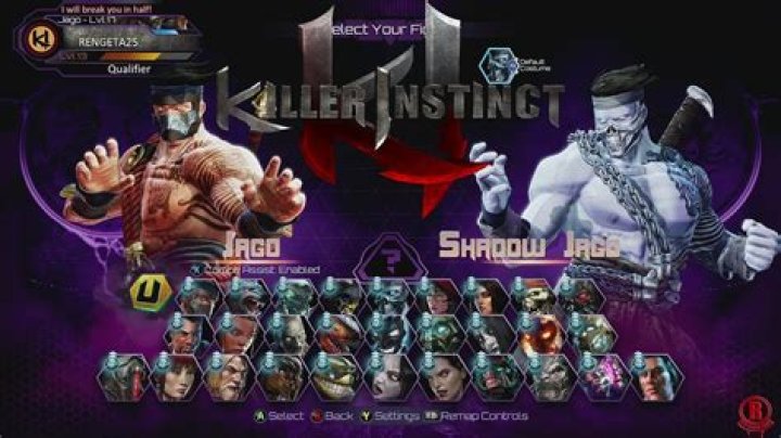 Does Killer Instinct come with all characters?