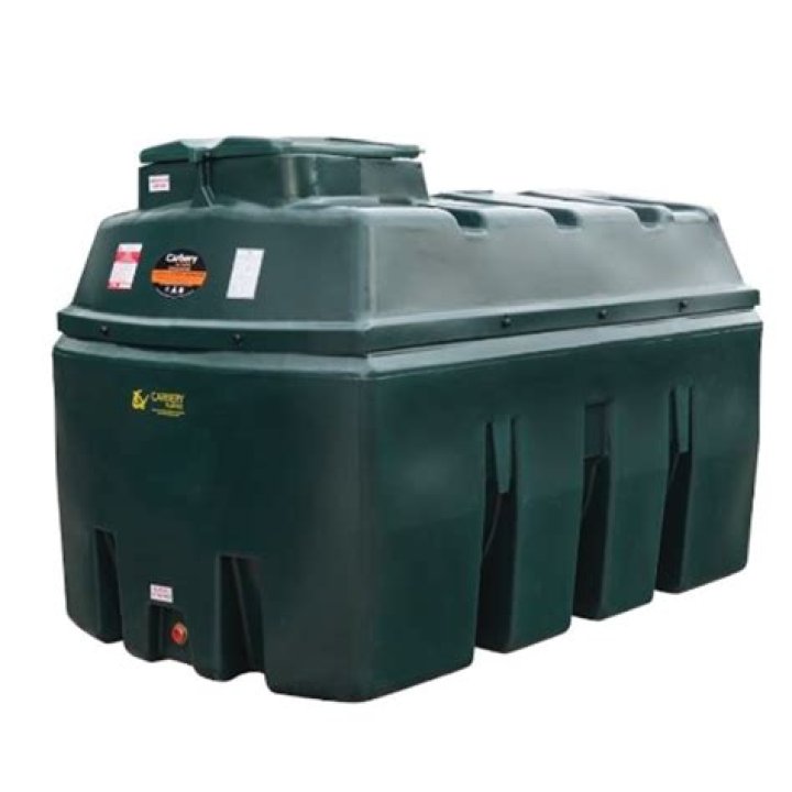 How big is a 2500 Litre tank?