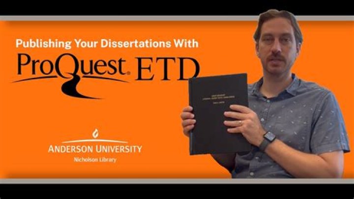 How do I access my ProQuest dissertation?