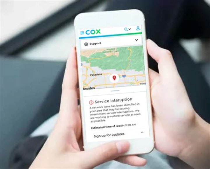 How do I check Cox outages?