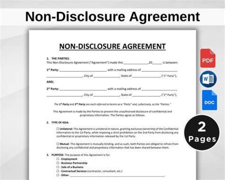 How do I write a non-disclosure agreement?