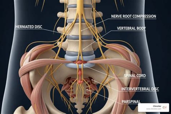 How do you release a trapped nerve in your hip?