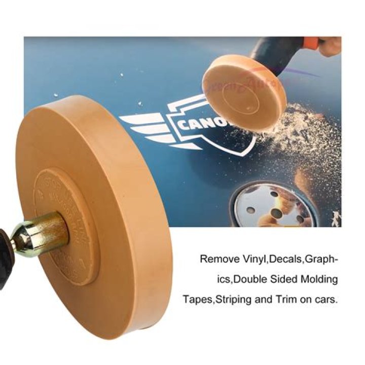 How do you use a 3M decal wheel remover?