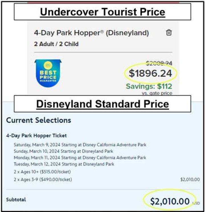 How does Undercover Tourist get cheaper tickets?