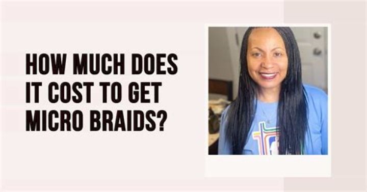 How much are micro mini braids?