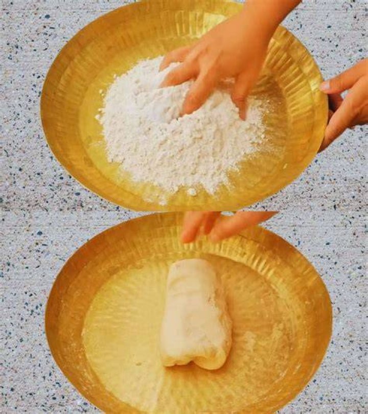 How to mix dhal puri dough?
