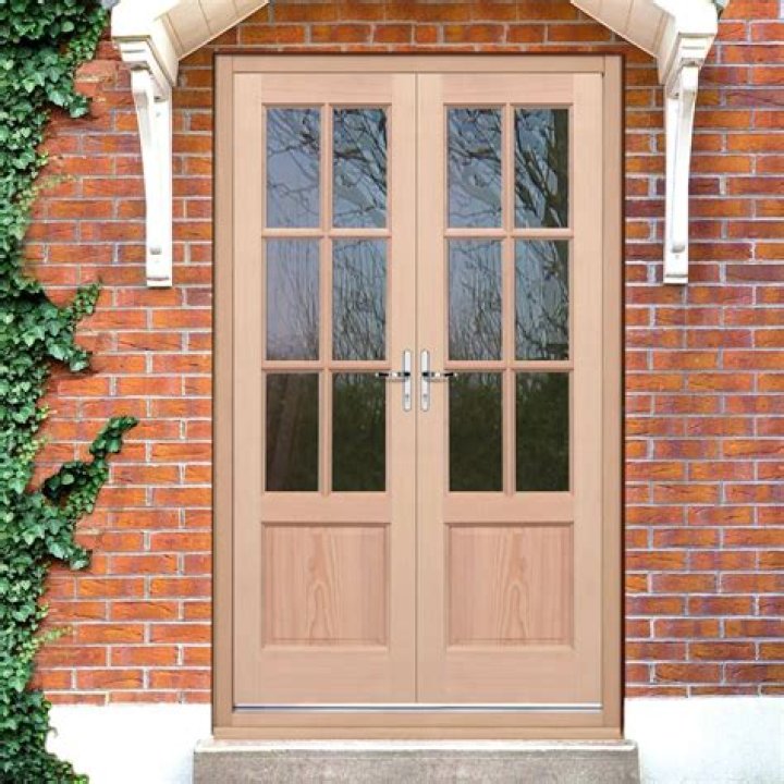 Is Hemlock good for garage door?
