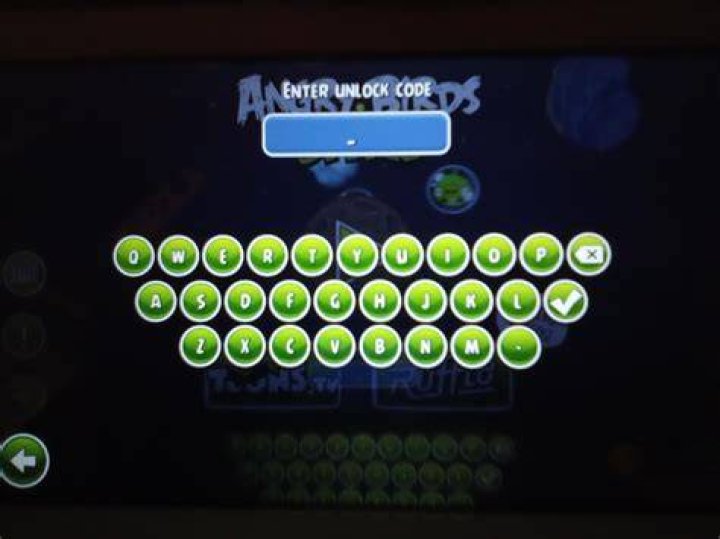 What code does Angry Birds use?