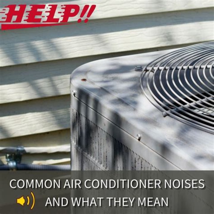 What does it mean when your air conditioner makes noises?