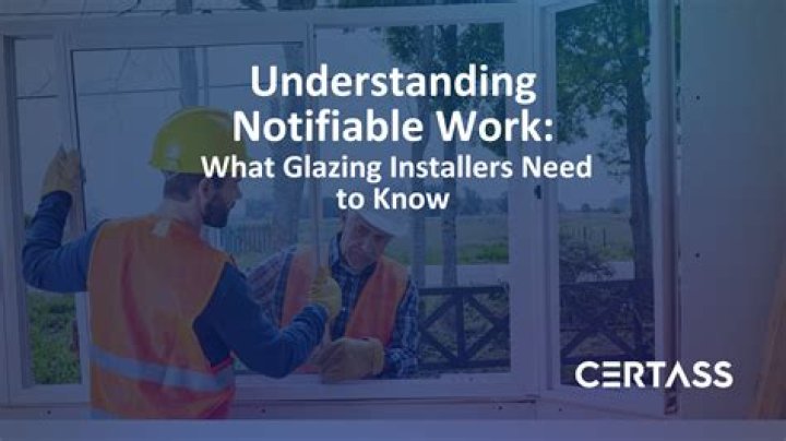 What gas work is notifiable?