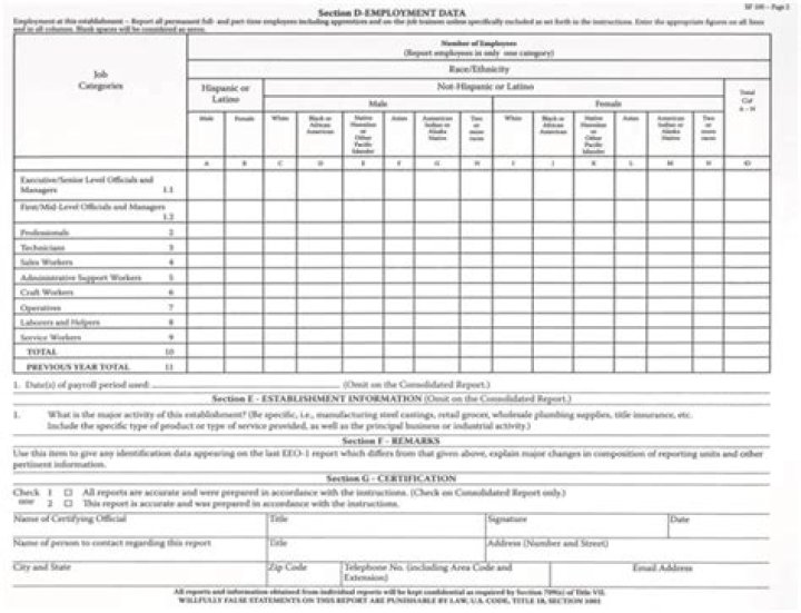 What is an EEO report?