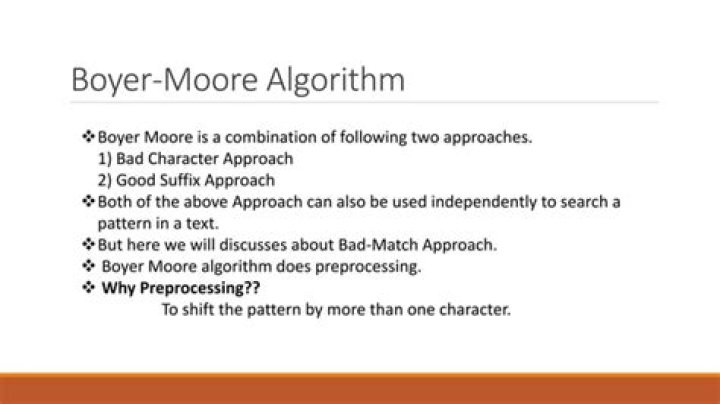 What is Boyer Moore algorithm example?