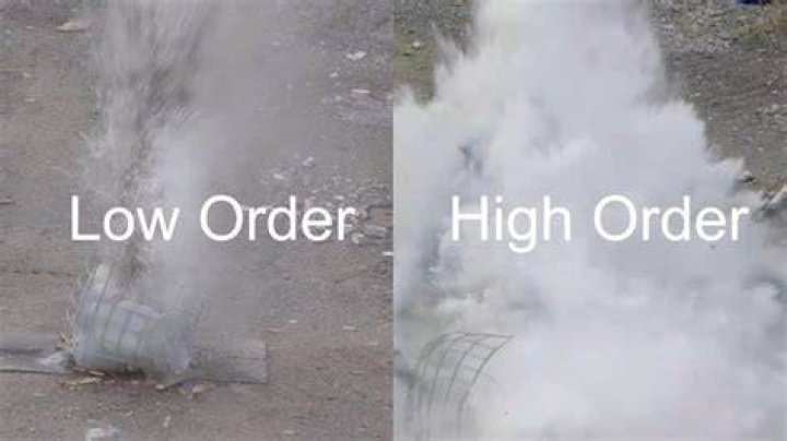 What is low order deflagration?
