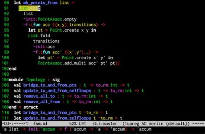 What is OCaml programming language used for?