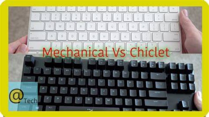 What is the difference between chiclet keyboard and standard keyboard?