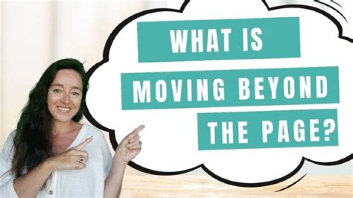 What style is moving beyond the page?