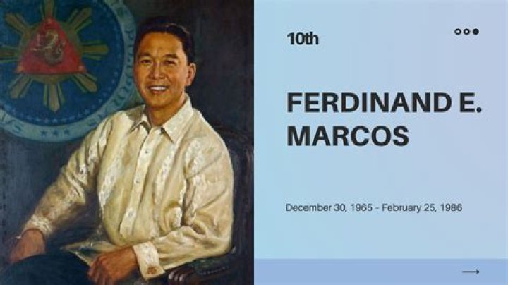 What was Ferdinand Marcos known for?