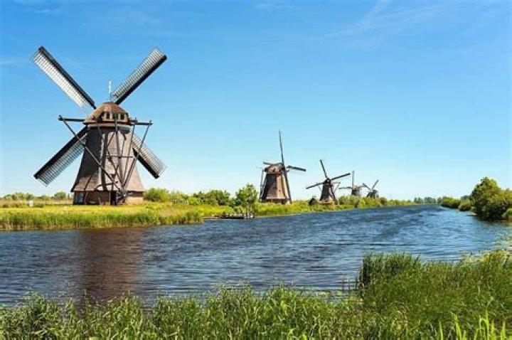 Where are the Kinderdijk windmills in?