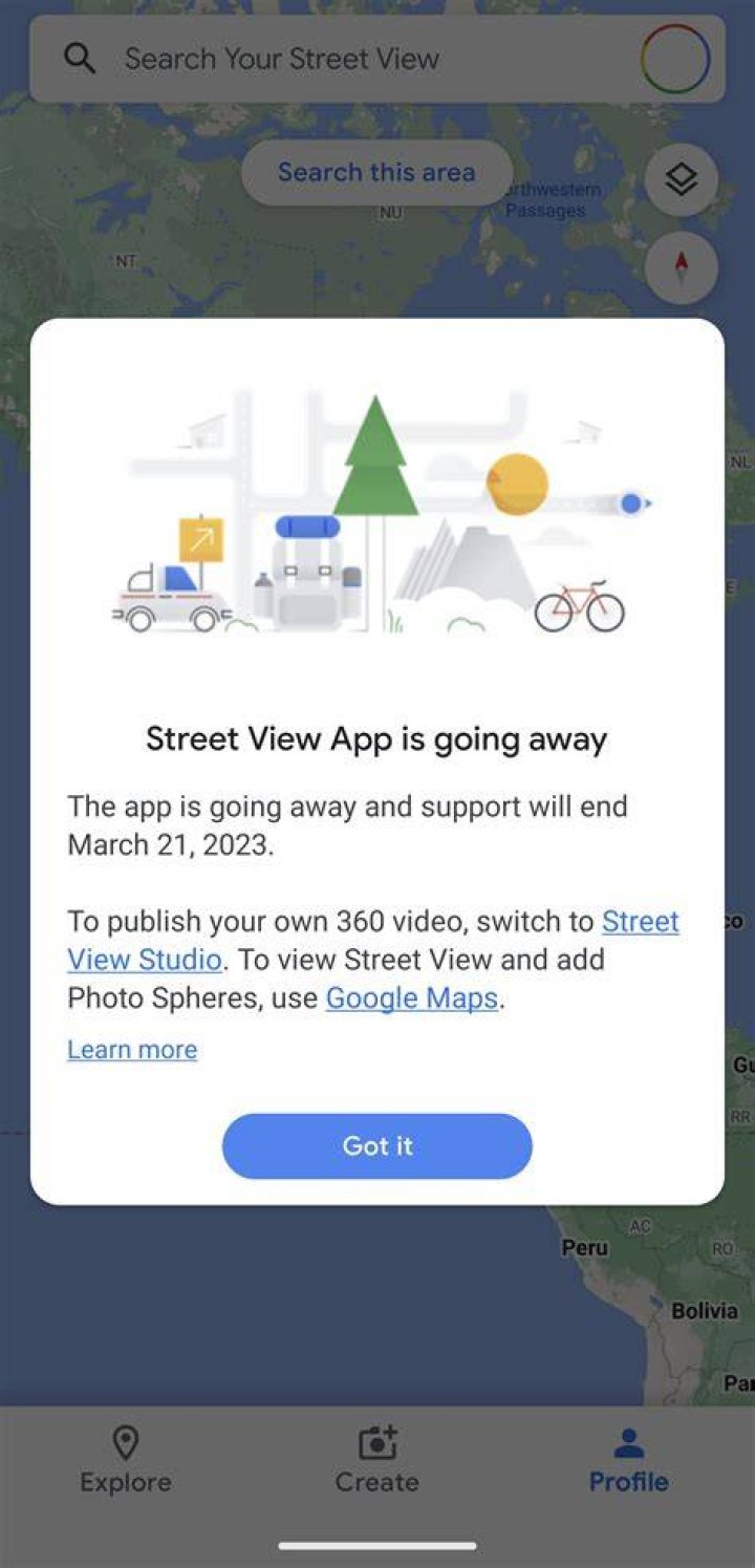 Where is Google Street View Banned?