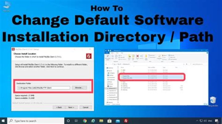 Where is the default install directory?
