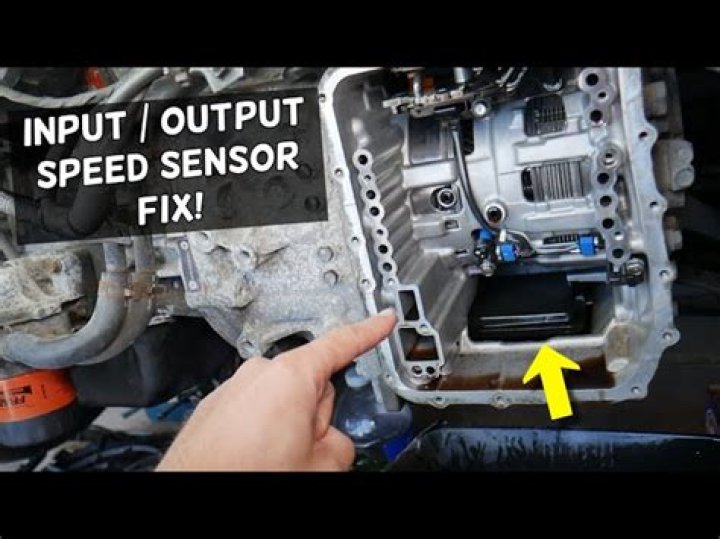 Where is the speed shift sensor located?