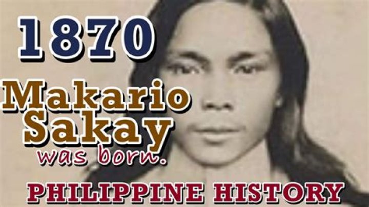 Where was Macario Sakay born?