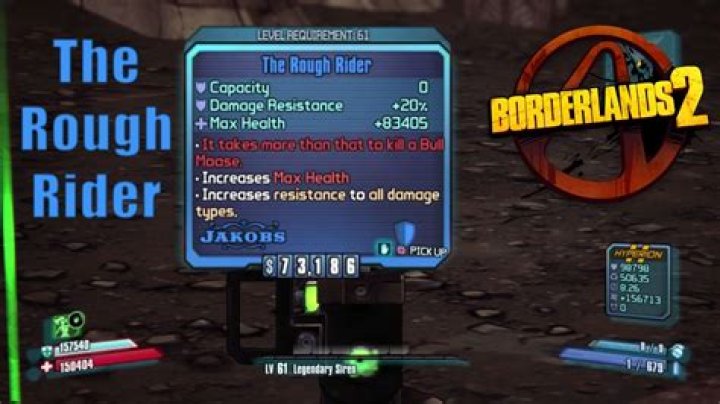 Who drops the Rough Rider bl2?