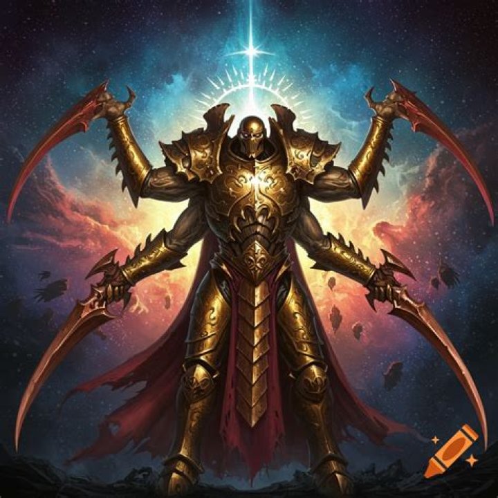 Who is the four armed emperor?