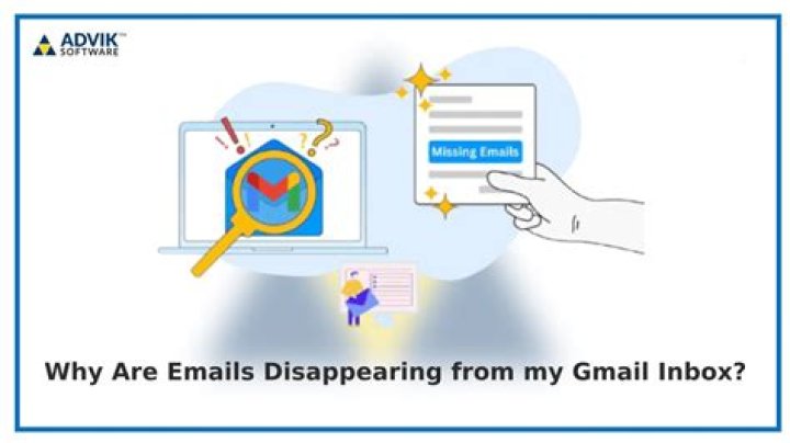 Why do my Gmail emails keep disappearing?